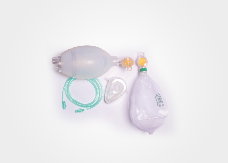 Silicone Mask & Bag For Manual Resusicator
